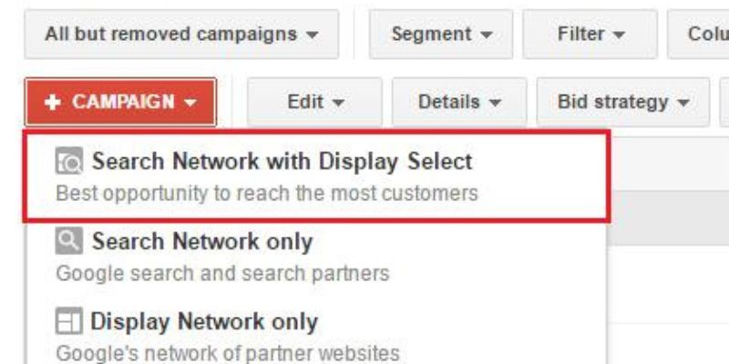 Search Ads with Display Network On