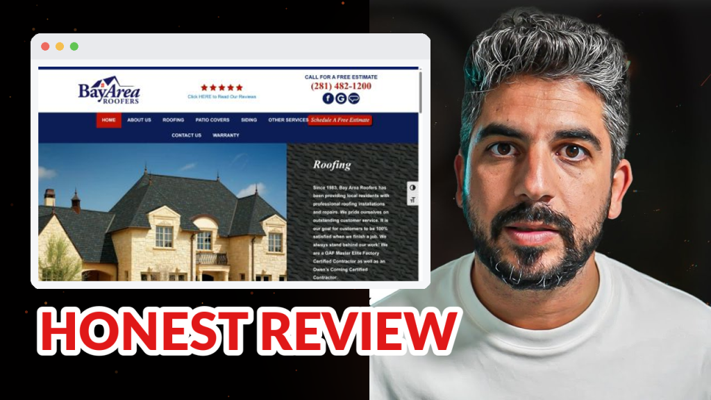 Bay Area Roofers, Inc. review - Pearland, TX Roofing Company marketing breakdown