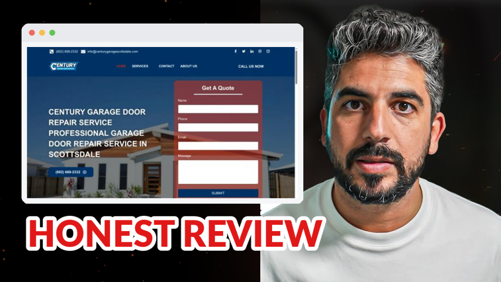 Century Garage Door Repair Service review: a perfect 5.0 across 388 customers — a Scottsdale garage door company flying without instruments