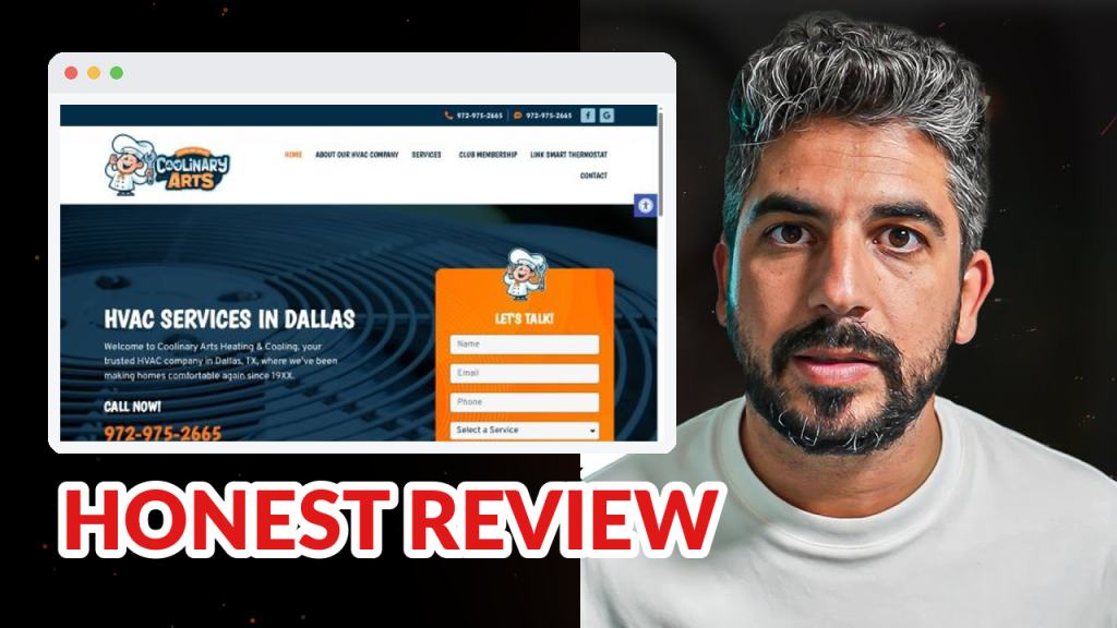 Coolinary Arts Heating & Cooling review: a perfect 5.0 from 254 customers — and zero top-three map results anywhere in Dallas