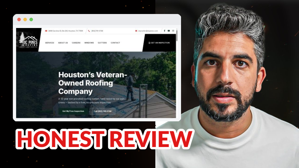 DC Pines Roofing review video thumbnail
