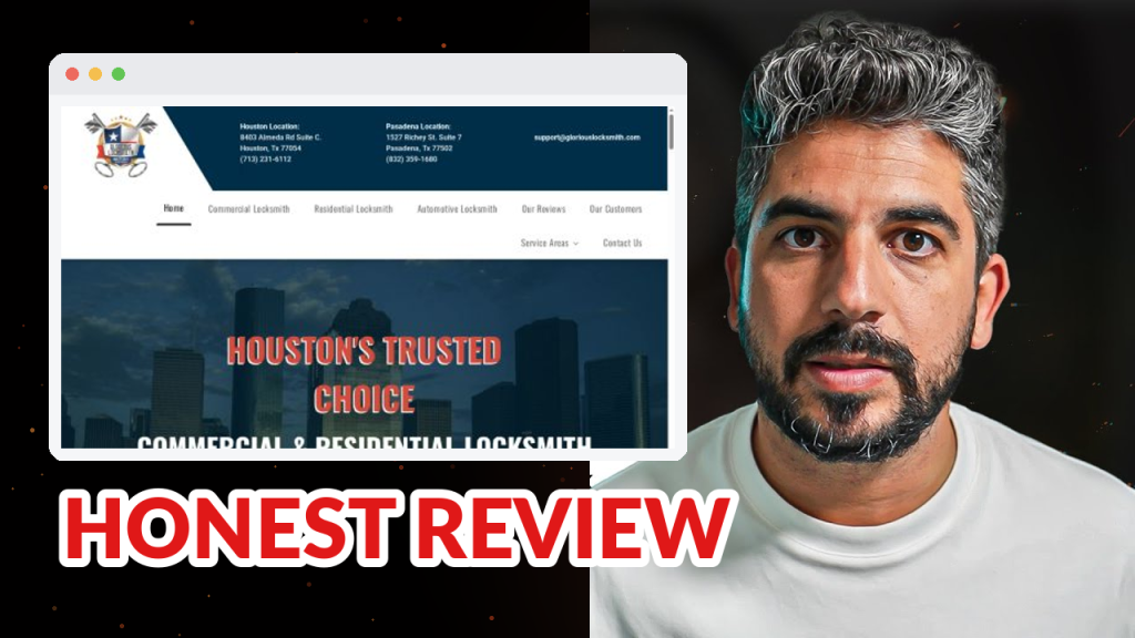 Glorious Locksmith Review — Houston, TX Locksmith Company Marketing Breakdown