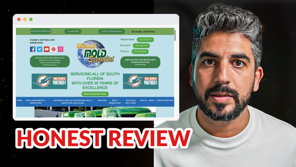 Miami Mold Specialist review - Miami, FL Mold Removal Company marketing breakdown