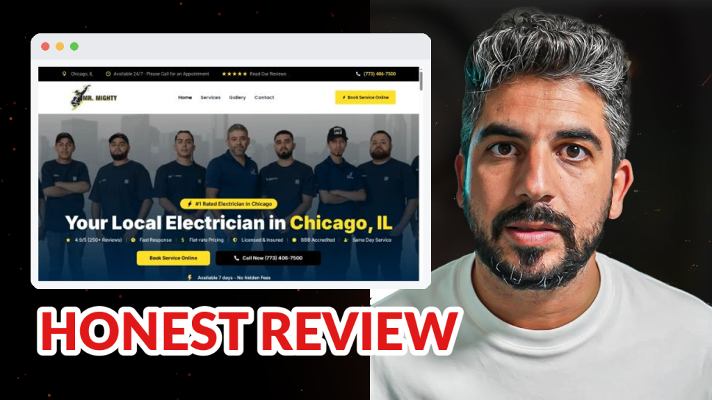 Mr. Mighty Electric review: 4.5 stars across 260 customers — a Chicago electrician the map pack never puts in the top three
