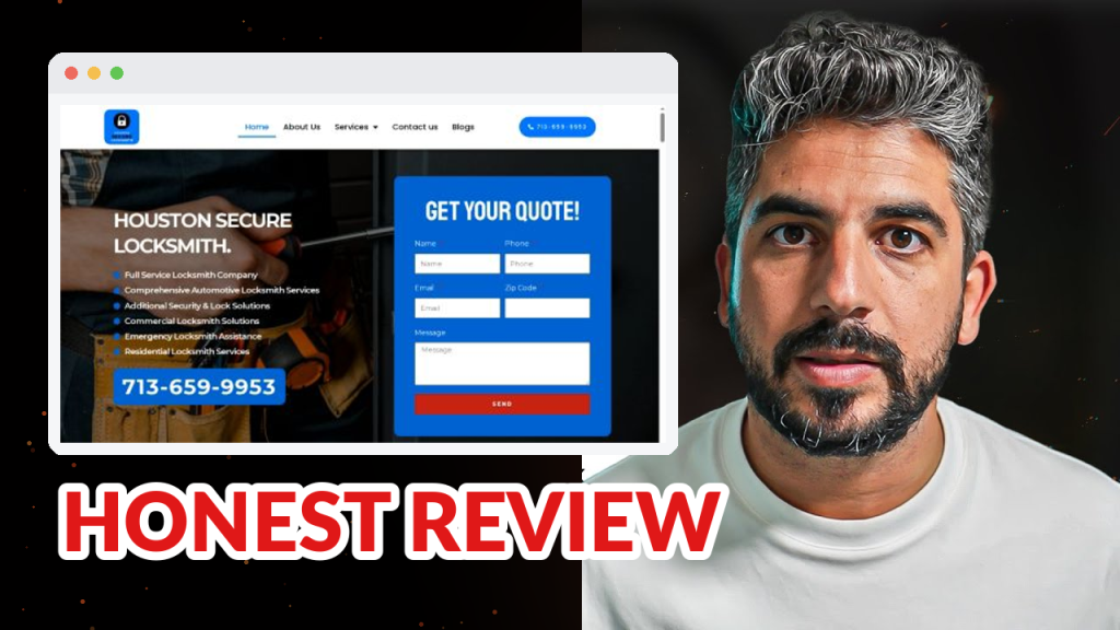 Secure Locksmith review - Houston, TX Locksmith Company marketing breakdown