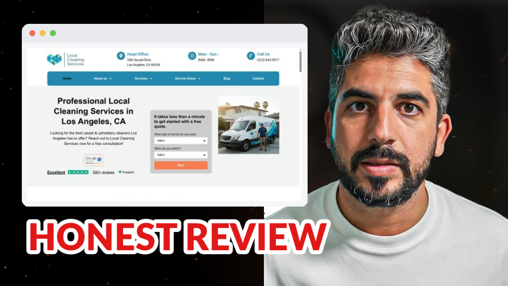 Local Cleaning Services review - Los Angeles, CA Carpet Cleaning Company marketing breakdown
