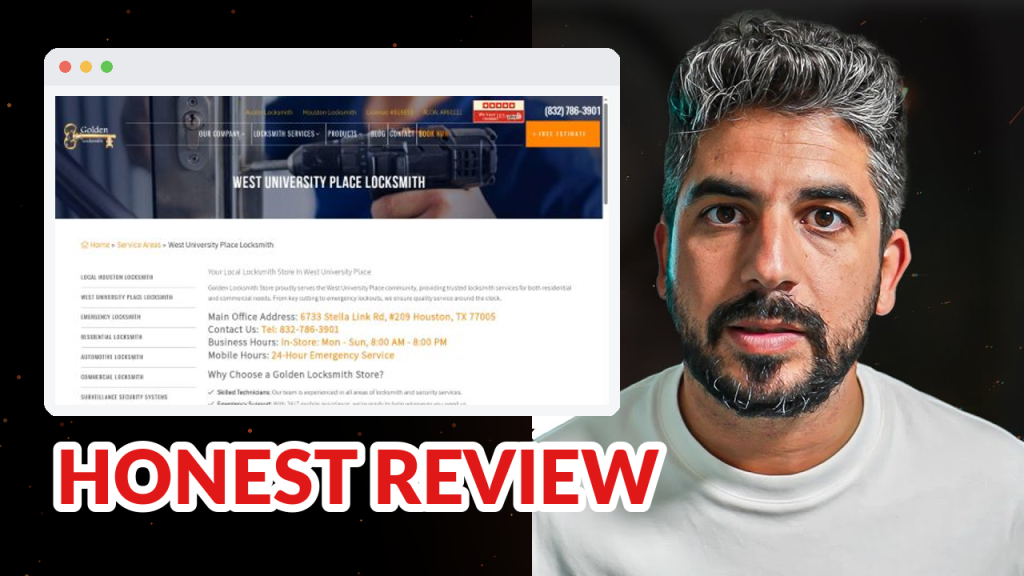 Golden Locksmith Review: 7 Marketing Leaks Behind a 4.7-Star Reputation