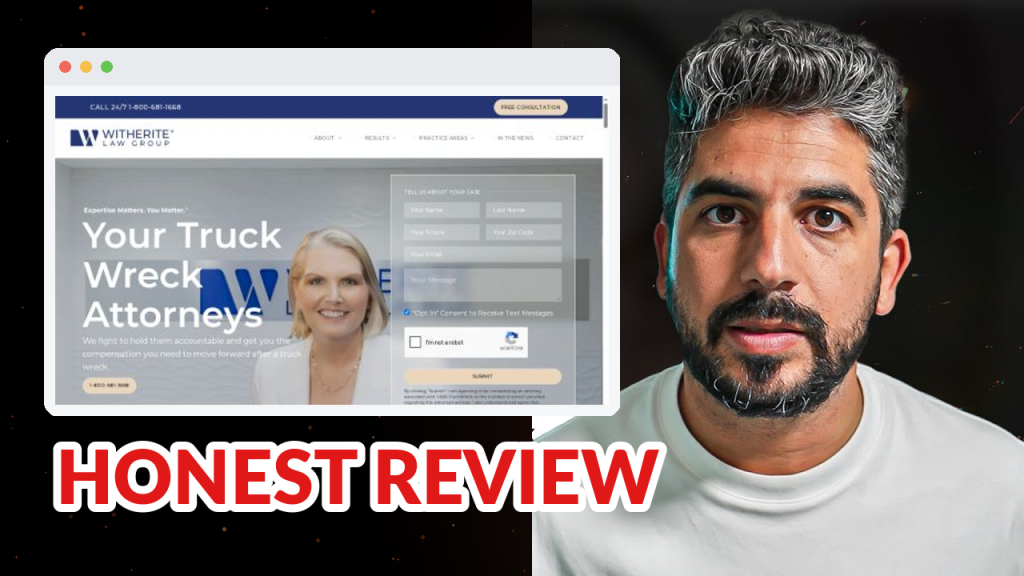 Witherite Law Group Marketing Breakdown: 1,884 Reviews and Still Invisible on Google Maps