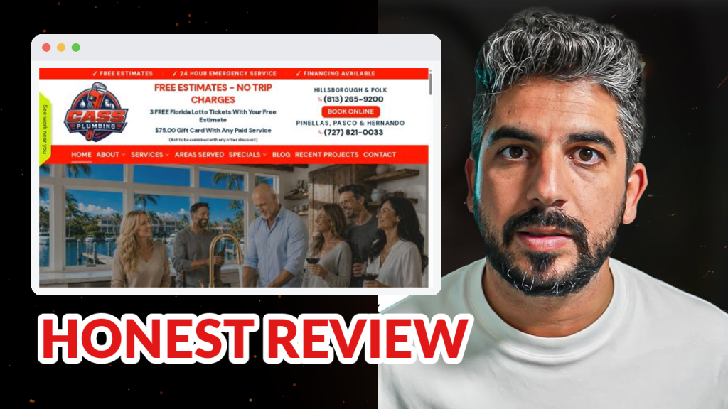 Cass Plumbing Review: 930 Reviews, Still Invisible on Google Maps
