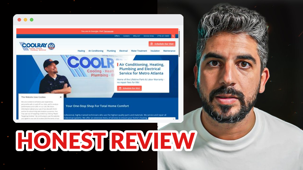 Coolray Heating & Air Conditioning Review: 7 Marketing Leaks Costing This HVAC Company Jobs