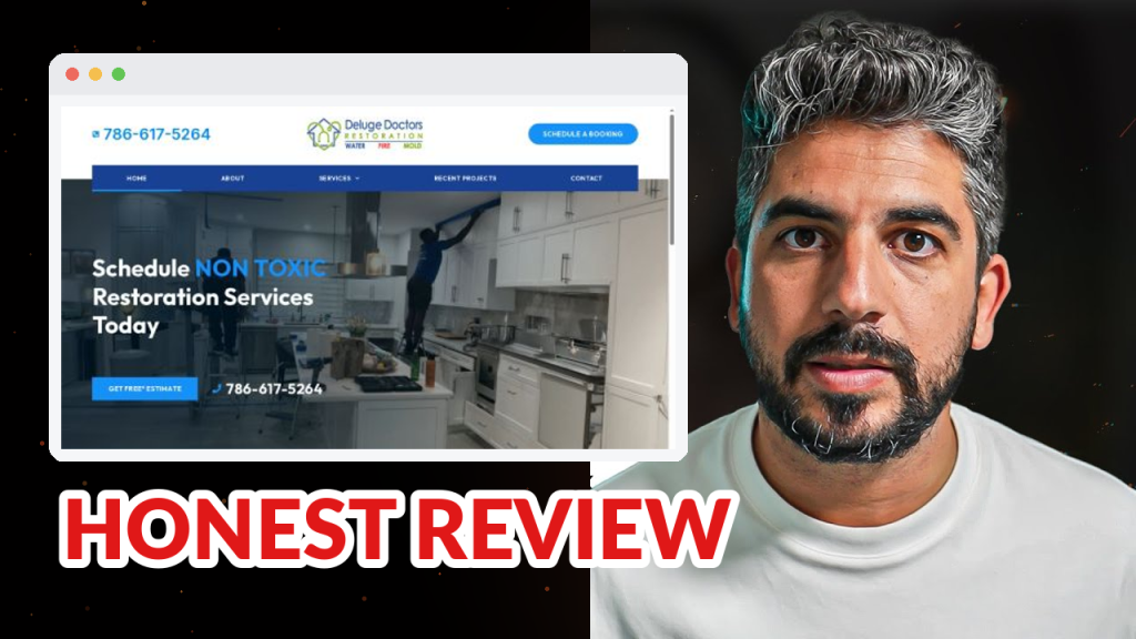 Deluge Doctors Restoration Review: 215 Five-Star Reviews, and a Website That Hides Them