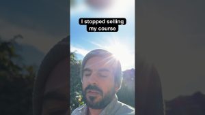 Why I Stopped Selling Courses (And What I Do Instead)