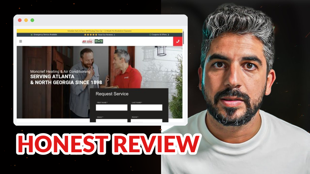 Moncrief Heating & Air Conditioning Review: 7 Website Basics Quietly Costing Them Leads