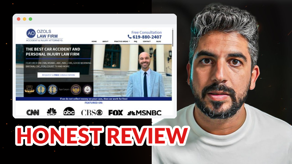 Ozols Law Firm Review: 239 Five-Star Reviews, Zero Marketing Tracking
