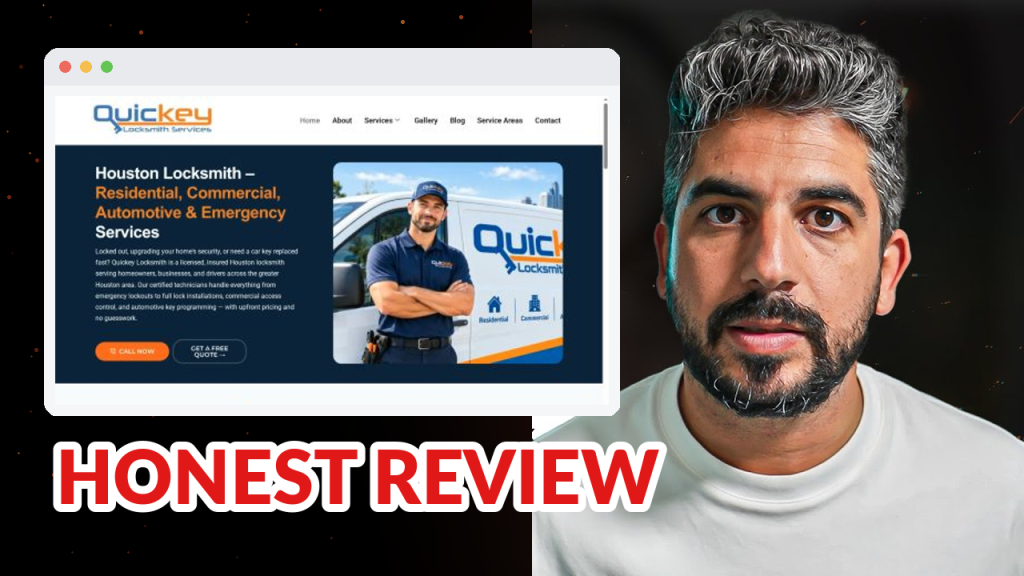 Quickey Locksmith Services Review: Houston, TX Locksmith Company marketing breakdown
