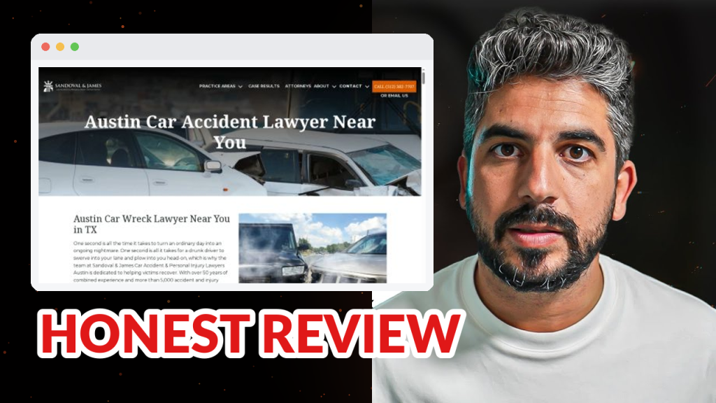 Sandoval & James Review: Personal Injury Law Firm Marketing Breakdown